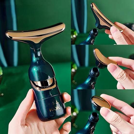 Massageador Facial 3 em 1 com Efeito Lifting