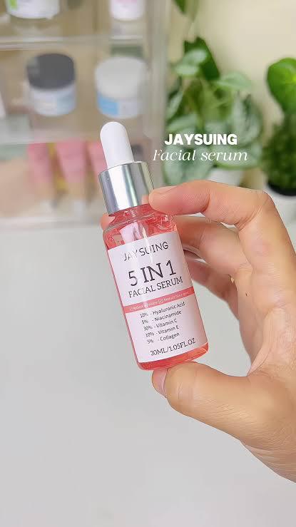 Sérum Facial 5 em 1 – Rejuvenescedor e Clareador