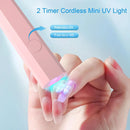 Secador de Unhas UV/LED Portátil Recarregável – Gel Polish