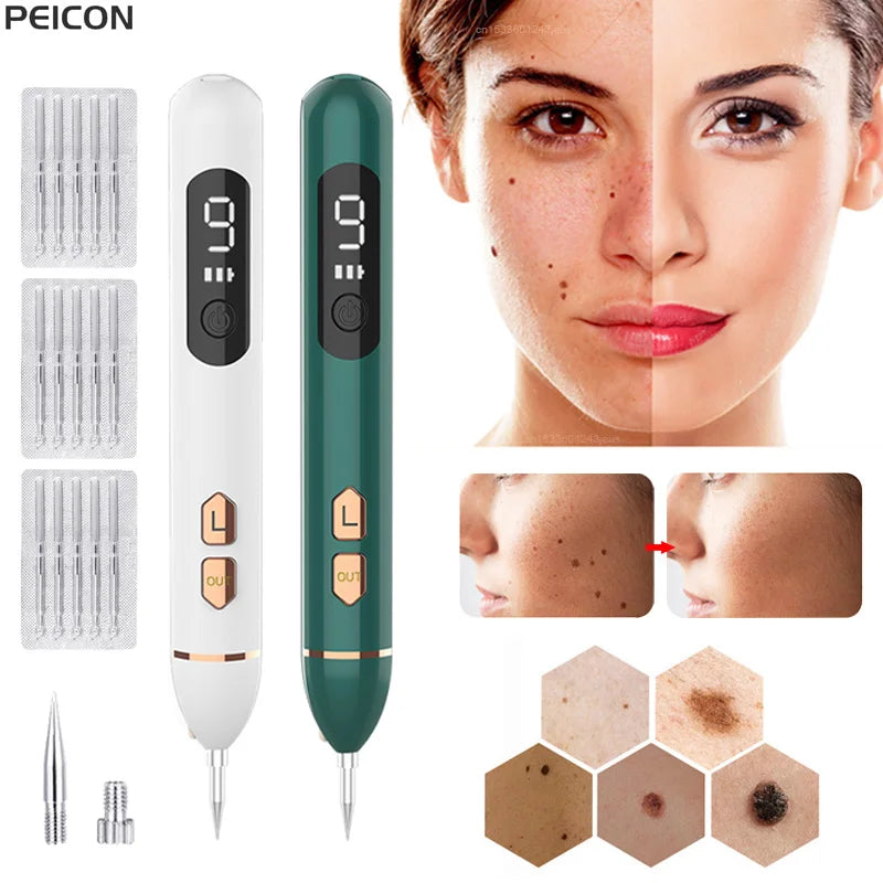 Caneta Laser 2 em 1 para Cuidados com a Pele