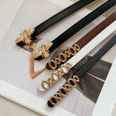 Cinto Artístico Feminino Coreano em PU