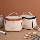 Bolsa de Maquiagem de Couro PU Portátil