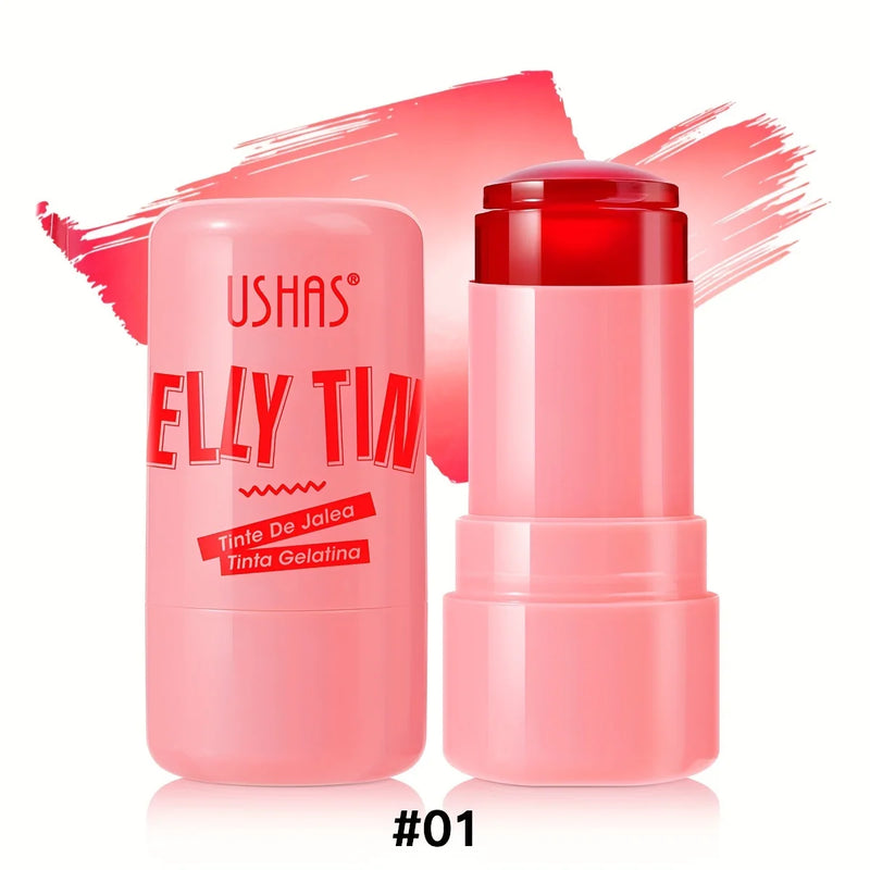 Bastão Tint Jelly à Base de Água-Blush, Sombra e Hidratante Labial