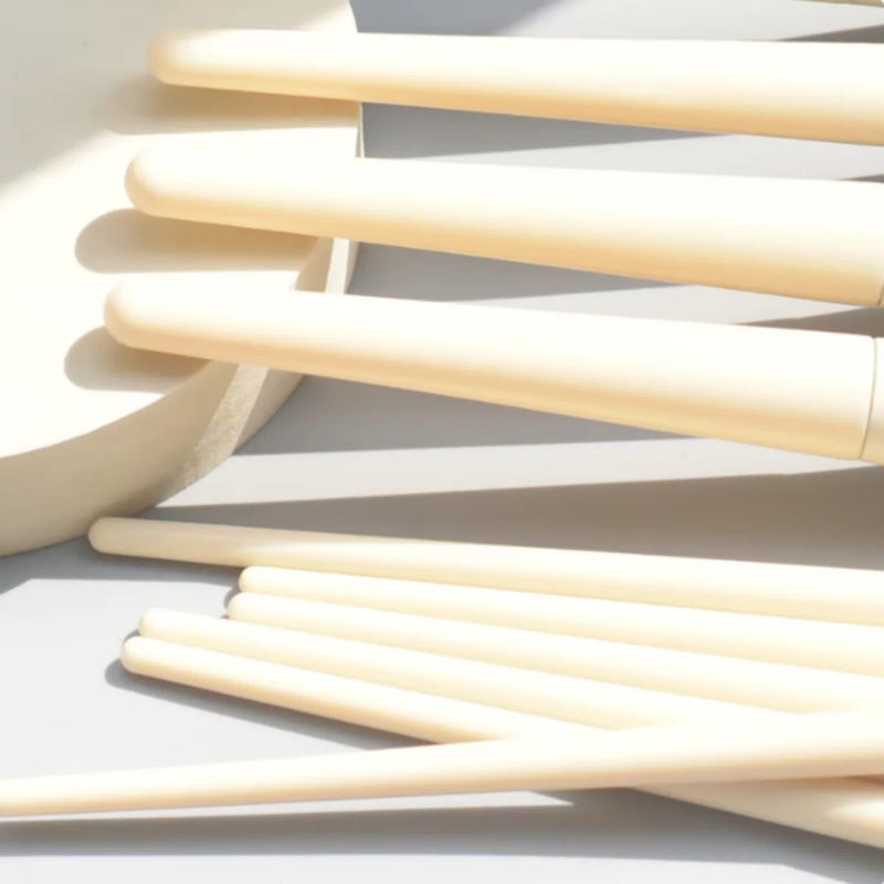 Conjunto de pincéis de maquiagem macios