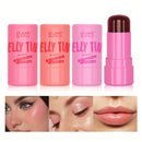 Bastão Tint Jelly à Base de Água-Blush, Sombra e Hidratante Labial