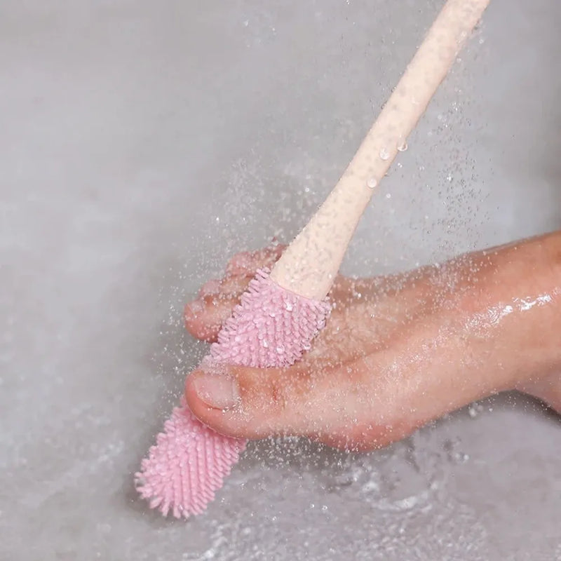 Escova de Limpeza para Pés com Cabo Longo